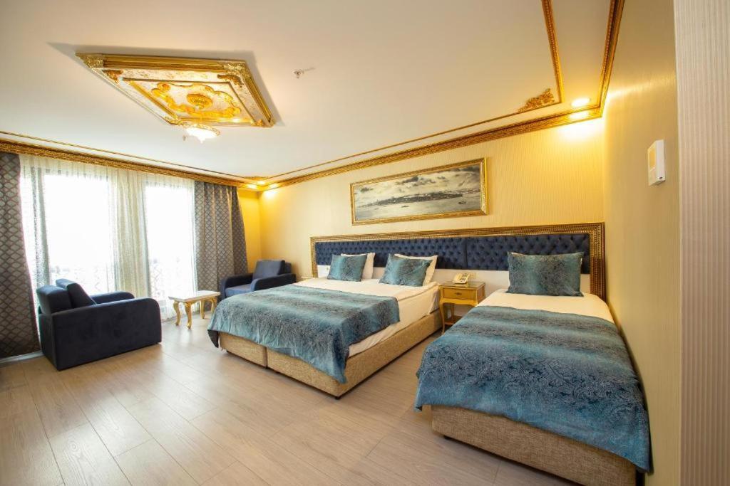 Phosphorion Hotel Istanbul Bagian luar foto Family room