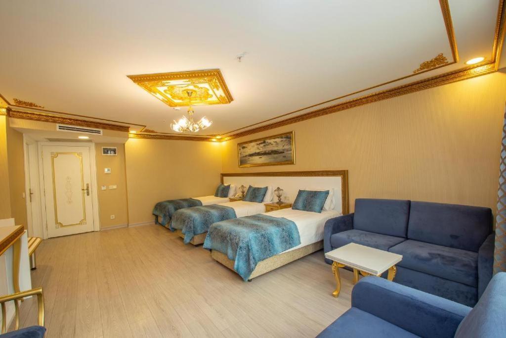 Phosphorion Hotel Istanbul Bagian luar foto Family room